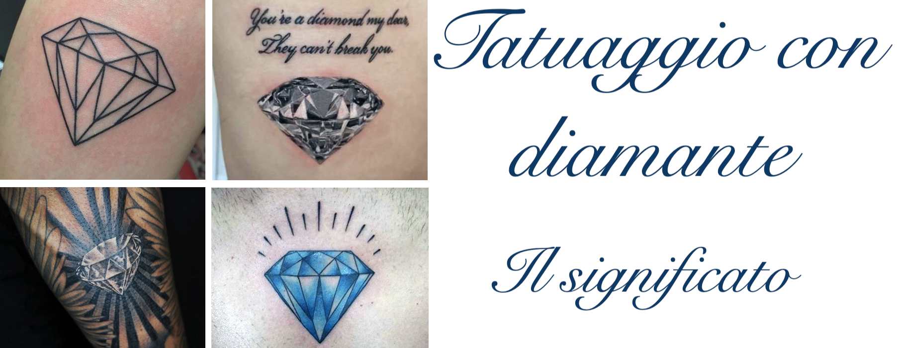 Tatuaggio Tattoo Diamante Significato