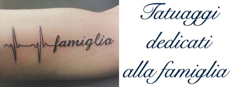 Tatuaggio Tattoo Famiglia Significato