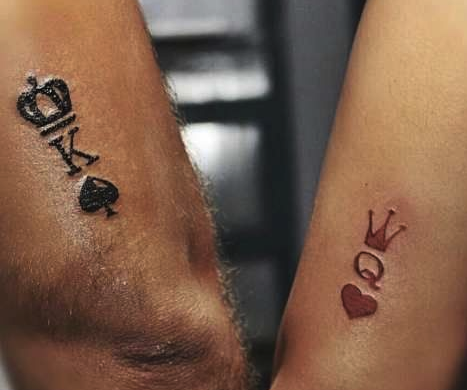 Tatuaggio Tattoo Coppia King Queen