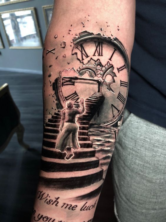 Tatuaggio Tattoo Orologio Persona Cara