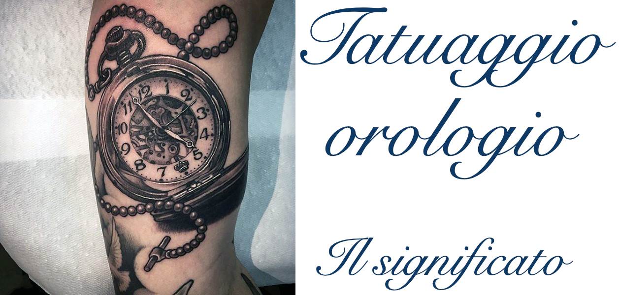 Tatuaggio Tattoo Orologio Significato