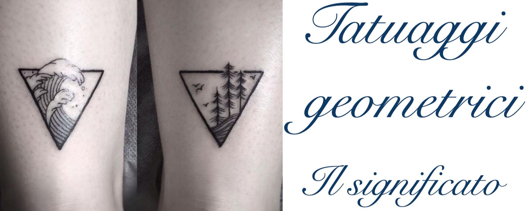 Tatuaggio Tattoo Figure Geometriche Significato