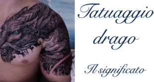 Tatuaggio Tattoo Drago Significato