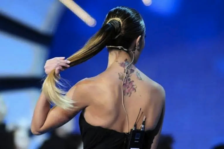 Tatuaggio Tattoo Belen Rodriguez Schiena