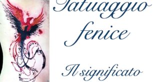 Tatuaggio Tattoo Fenice Significato