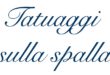 Tatuaggio Tattoo Spalla Significato