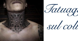 Tatuaggio Tattoo Collo Significato Doloroso