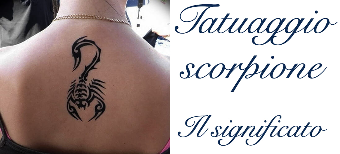 Tatuaggio Tattoo Scorpione Significato