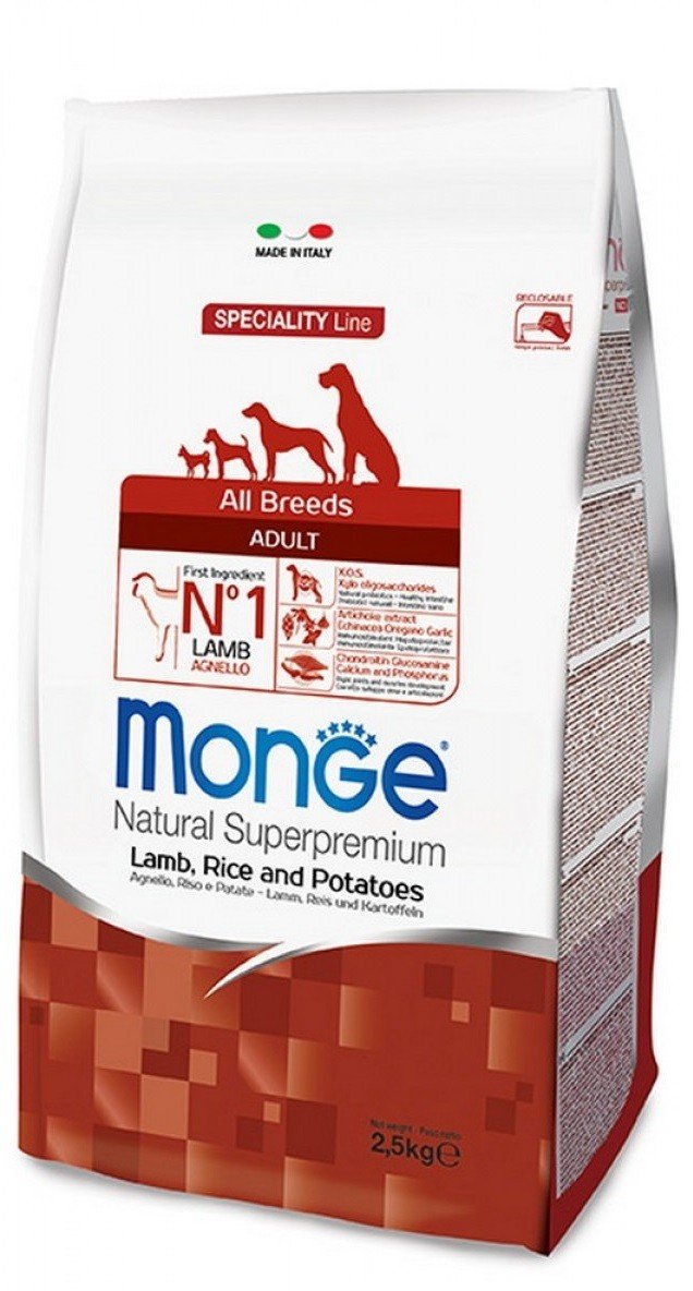 Monge Superpremium All Breeds Adult Agnello Riso e Patate