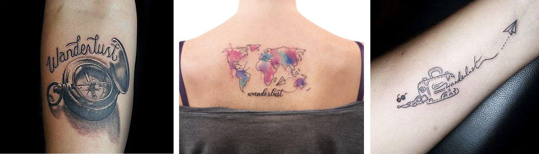 Tatuaggio Tattoo Viaggi Viaggiare Scritte