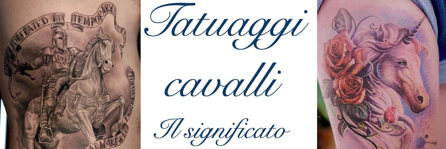 Tatuaggio Tattoo Cavallo Significato