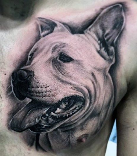Tatuaggio Tatto Cane Grande