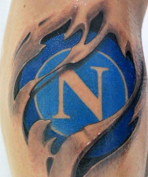 Tatuaggio Tattoo Napoli citta squadra