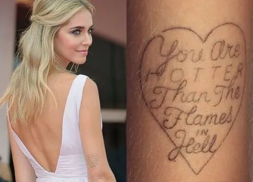 Tatuaggi Chiara Ferragni Significato, Simboli e Tattoo più Famosi