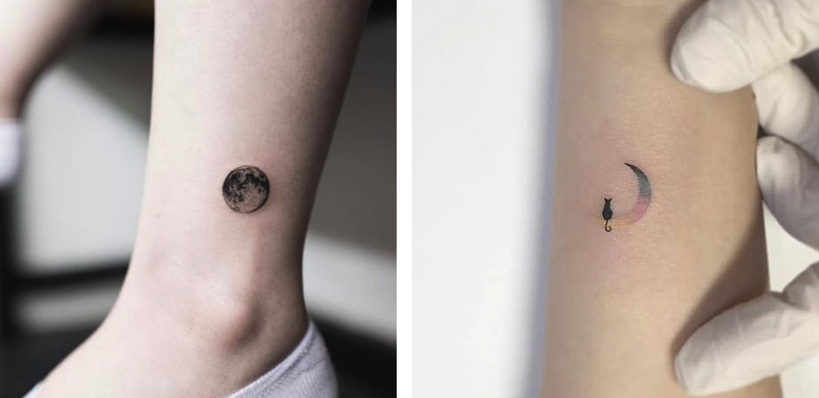Tatuaggio Tattoo Luna Piccolo
