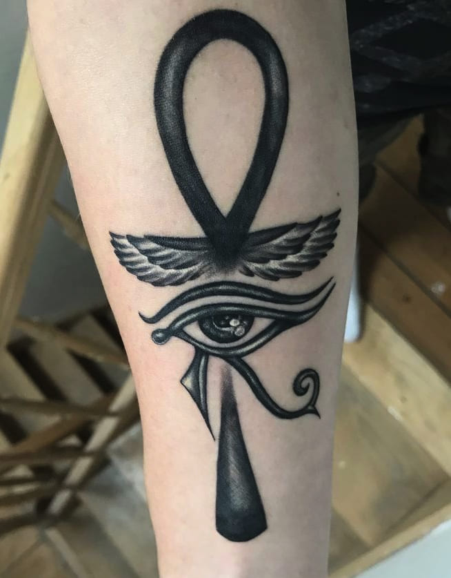 Tatuaggio Tattoo Occhio Horus Ra