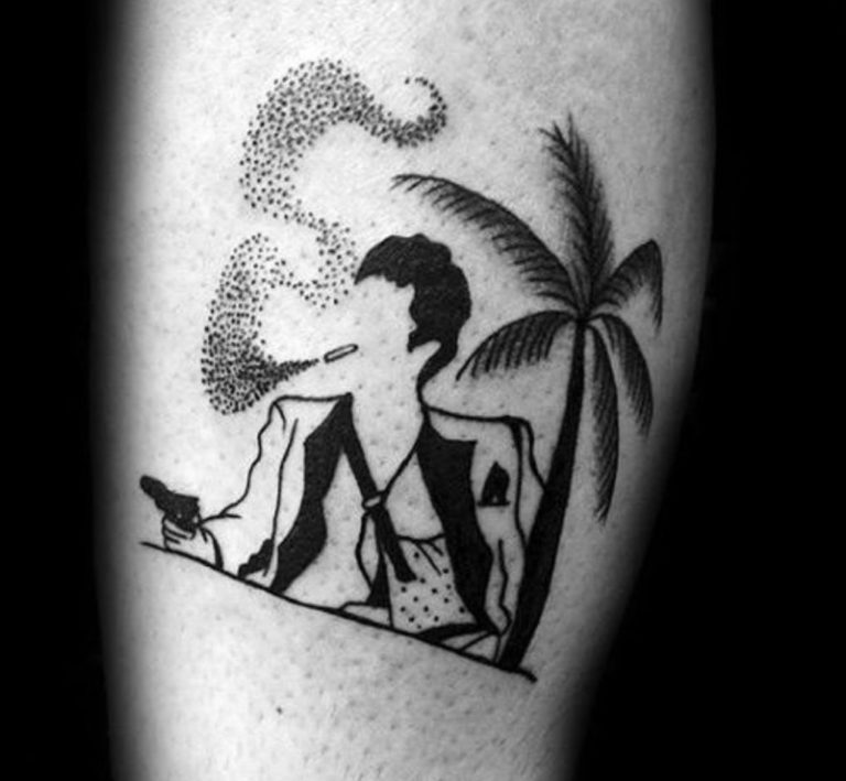 Tatuaggi Tony Montana Scarface Significato e Foto Tattoo