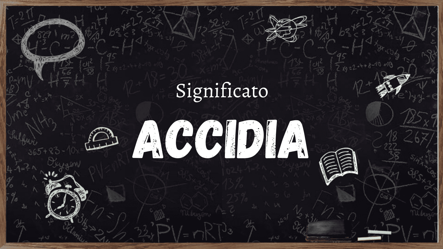 Accidia Cosa Significa