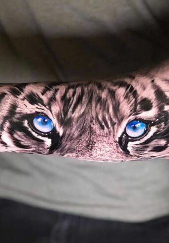 Tattoo Tatuaggio Tigre Occhi