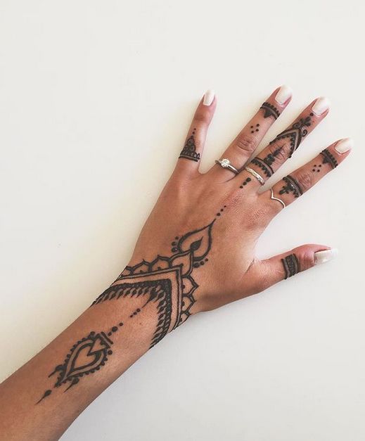 Tatuaggio Tattoo Mano Tribale