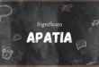 Apatia Cosa Significa