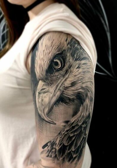 Tatuaggio Tattoo Aquila Braccio