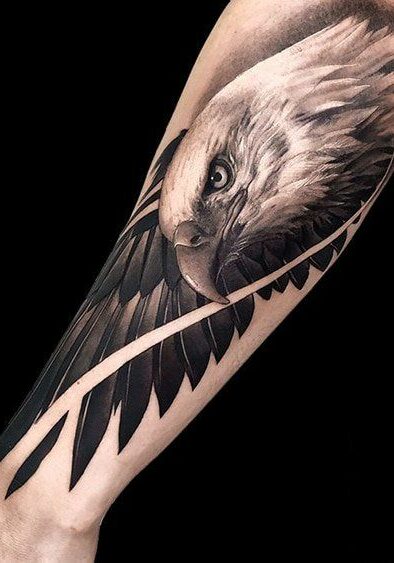 Tatuaggio Tattoo Aquila Realistico