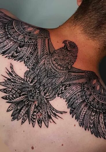 Tatuaggio Tattoo Aquila Schiena