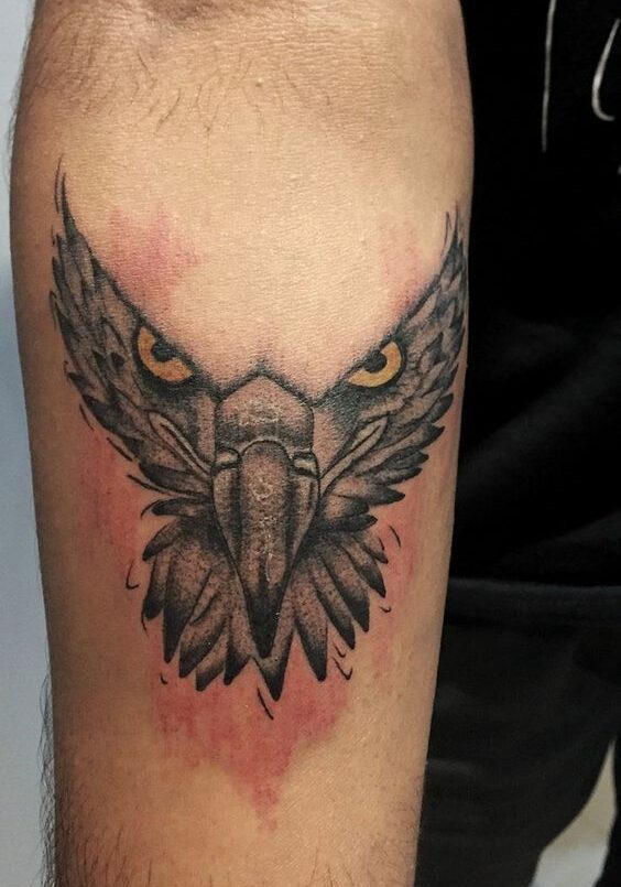 Tatuaggio Tattoo Aquila Sguardo