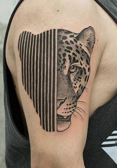 Tatuaggio Tattoo Spalla Tigre