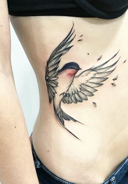 Tatuaggio Tattoo Rondine Grande