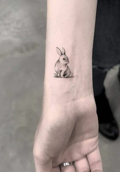 Tatuaggio Tattoo Animali Coniglio